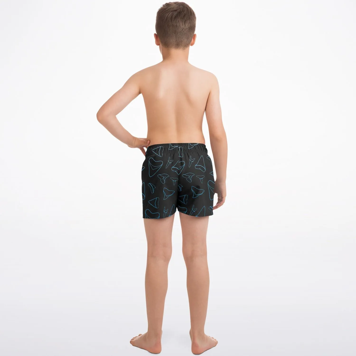 BOY'S SHARK TOOTH PATTERN SWIMSUIT - FREE SHIPPING