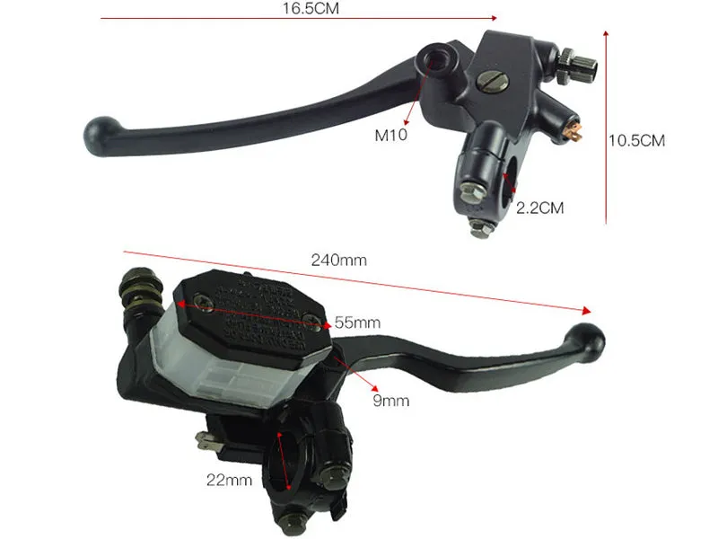 Brake Clutch Master Cylinder Lever for Suzuki GS125 GN125 GN250 GS250 DR200