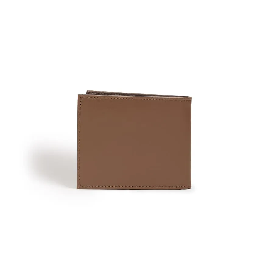 Brave Brown Vegan Bifold Wallet