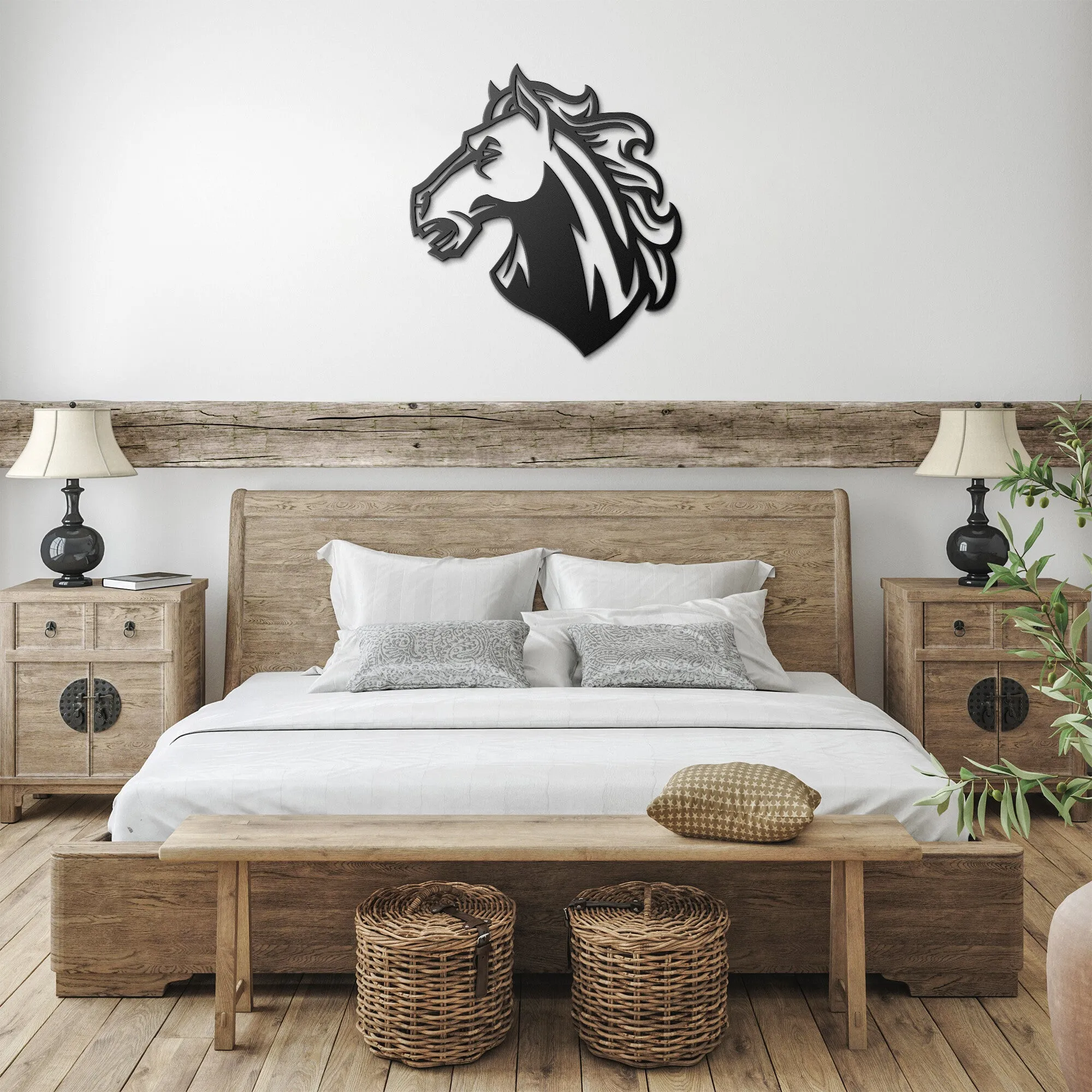 Bronco-Mustang-Stallion Head_929 Mascot Steel