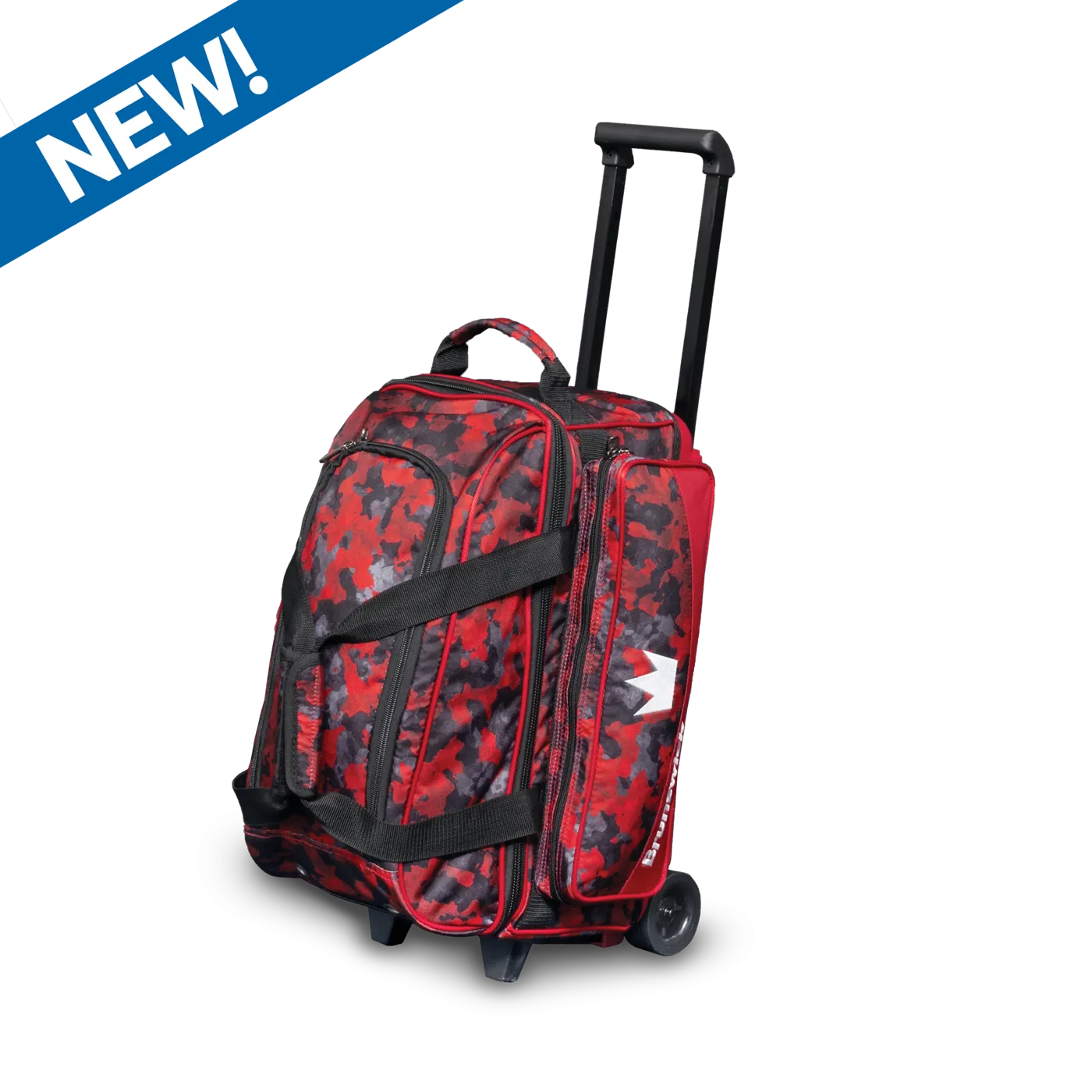 Brunswick Zone Double Roller - Red Chaos