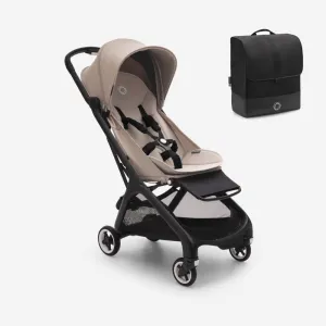 Bugaboo Butterfly Stroller with Travel Bag - Desert Taupe