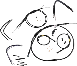 Burly Brand B30-1213 T-Bar Cable and Brake Line Kit - 14in.