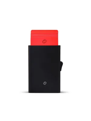 C-Secure Aluminium RFID Cardholder Black