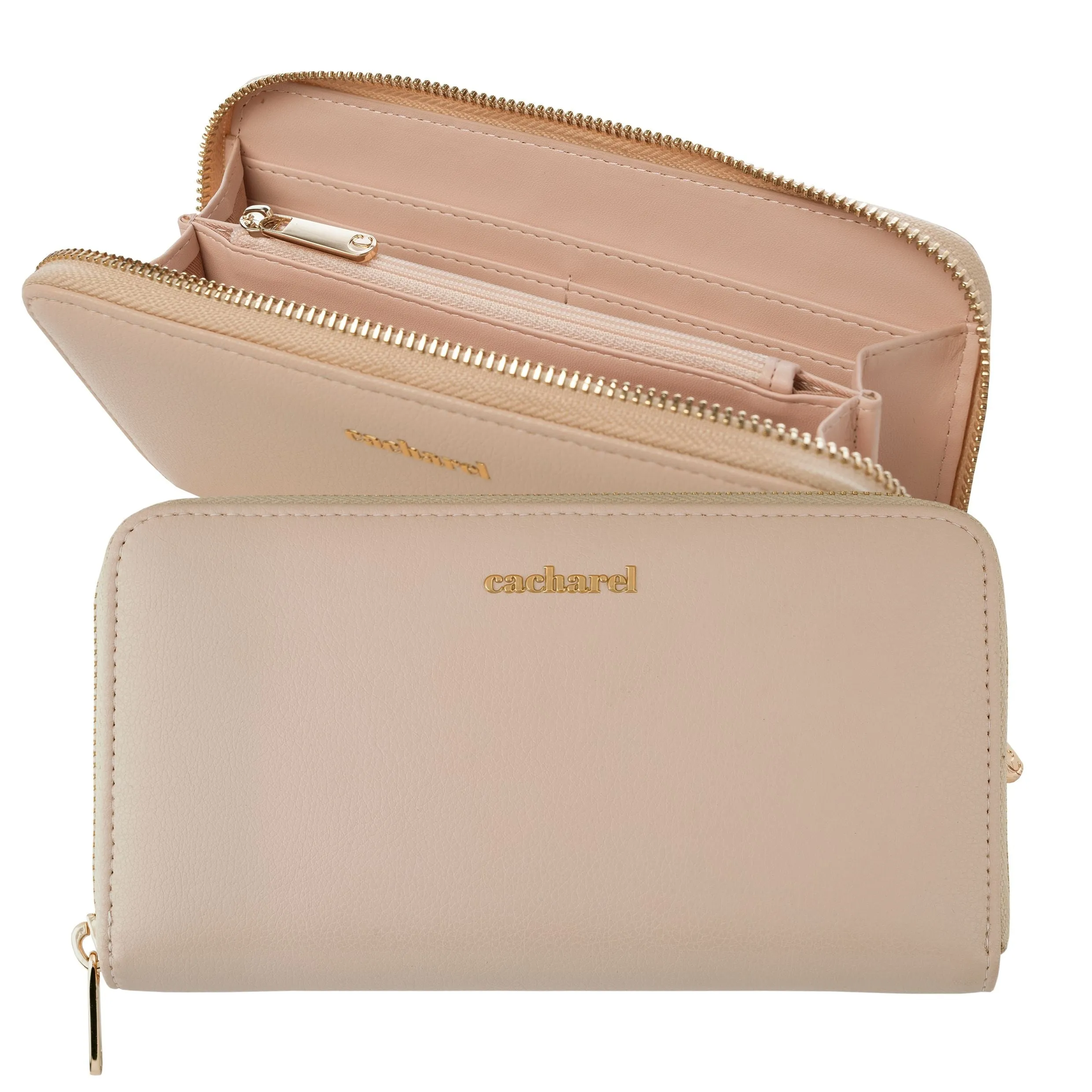 Cacharel CEL035X-Lady wallet Timeless Nude