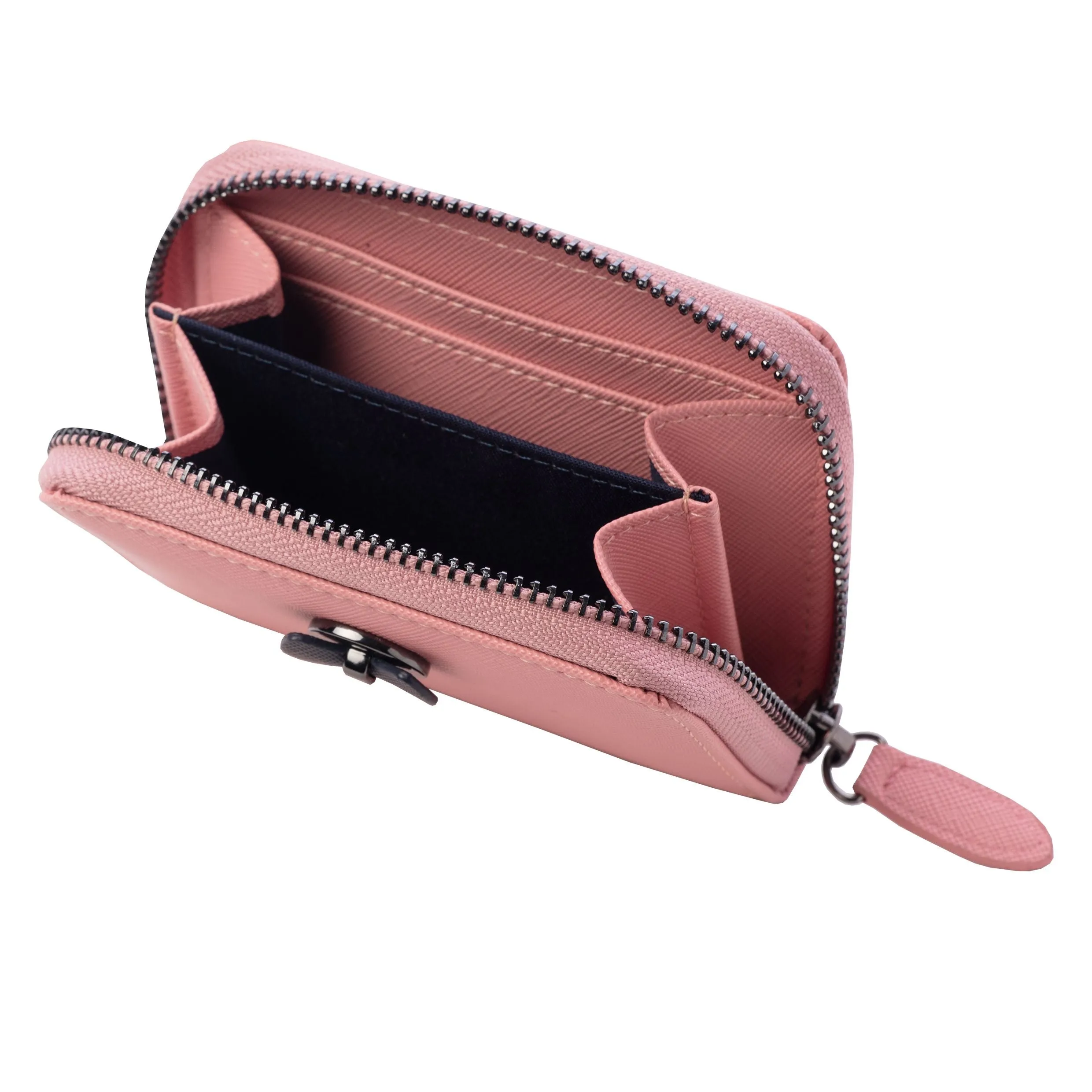 Cacharel CEW034Q-Mini wallet Hortense Pink