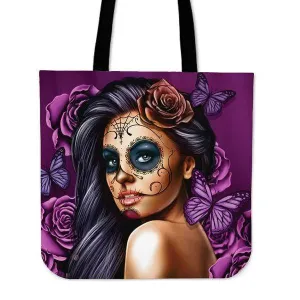 Calavera Cotton Tote Bag