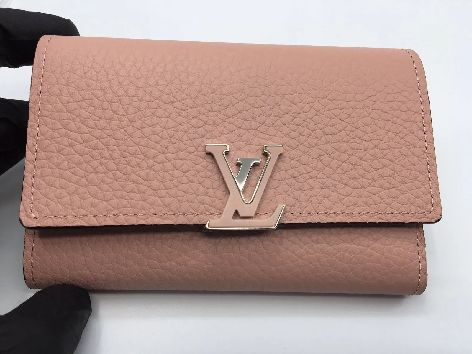 Capucines Compact Wallet Magnolia
