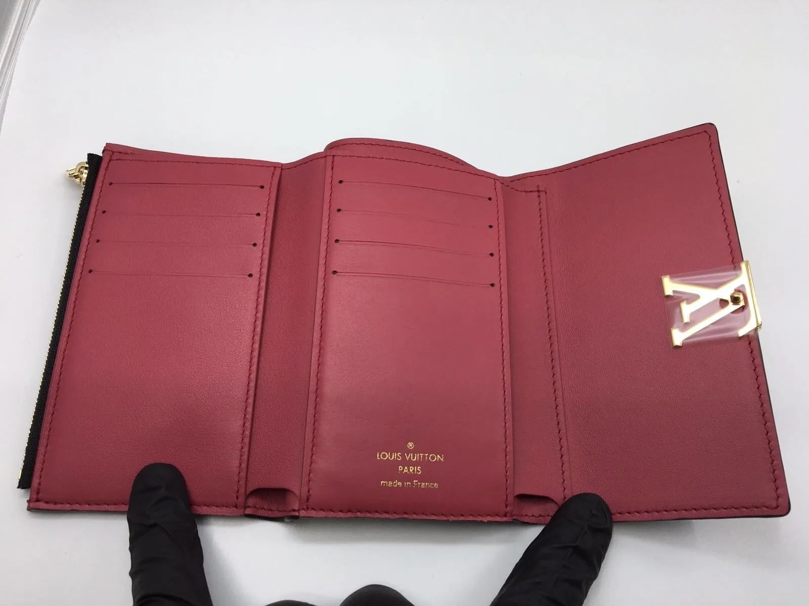 Capucines Compact Wallet Noir