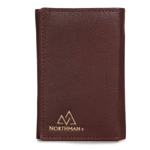 Card and Cash mini wallet in Burgundy : The YBR series