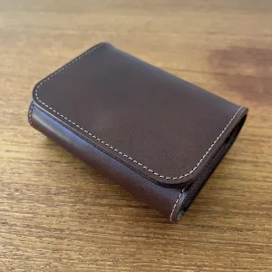 CARGO CLUTCH   CHOCOLATE BROWN
