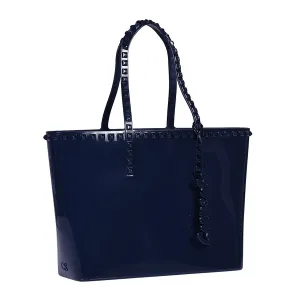 Carmen Sol Seba Mid Tote - Navy Blue
