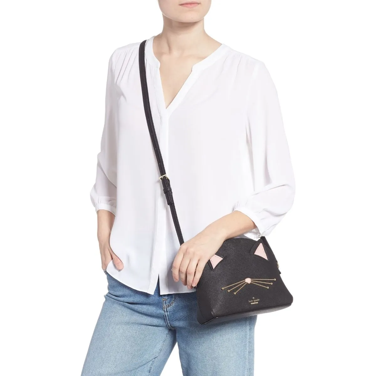Cat’s Meow Large Hilli Leather Bag
