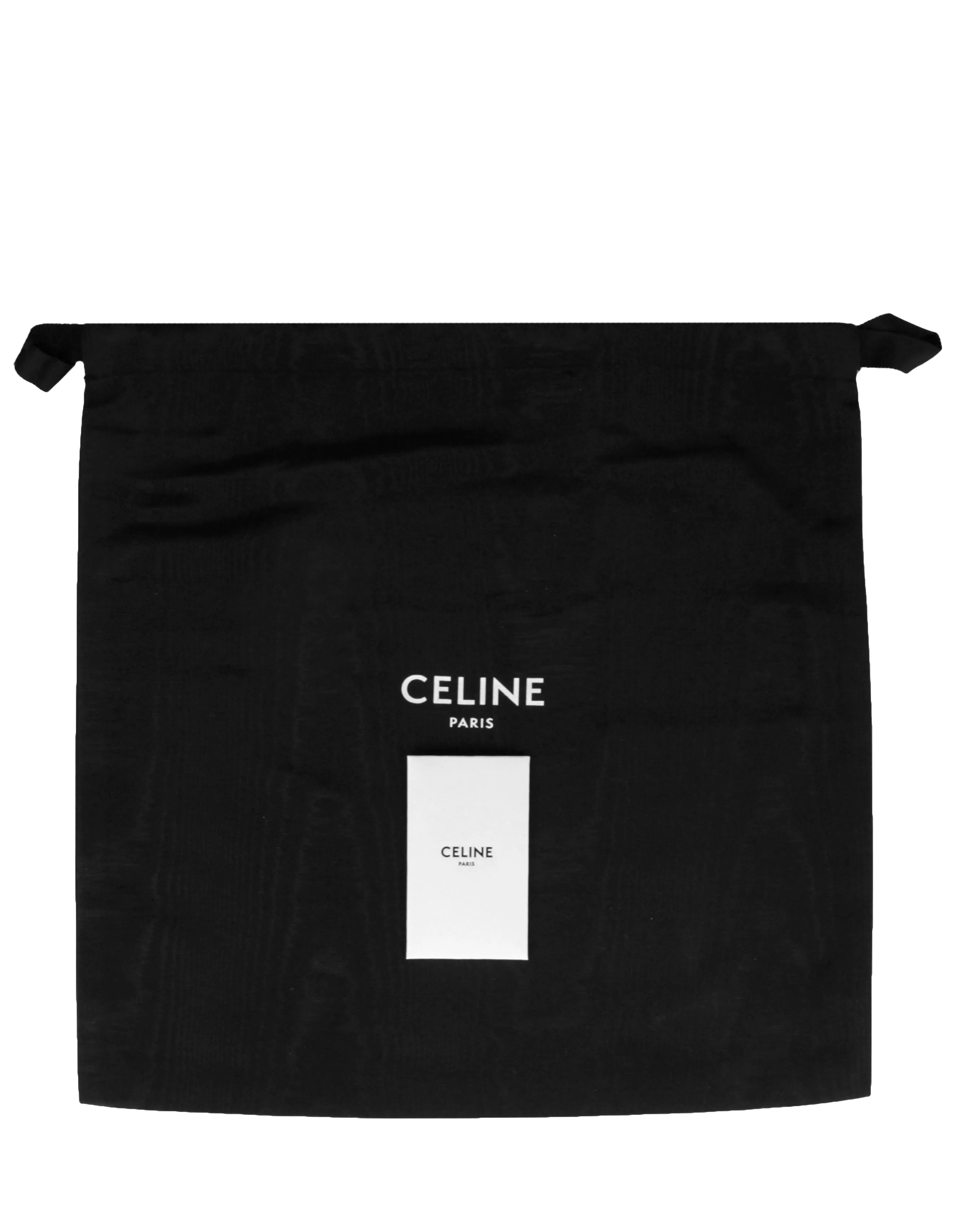 Celine Rice White Leather Nano Luggage Tote Crossbody Bag