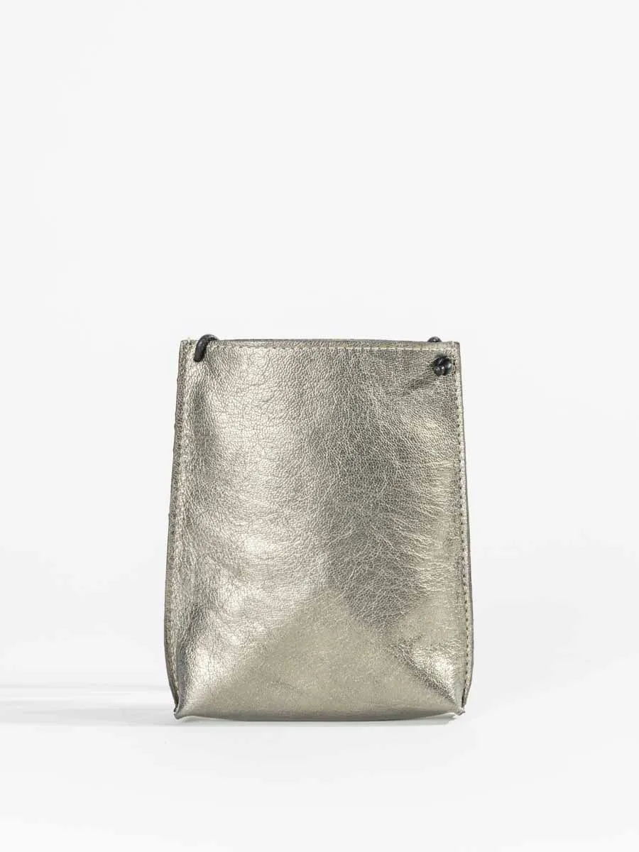 cell pouch - brass