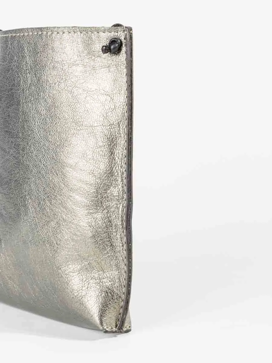 cell pouch - brass