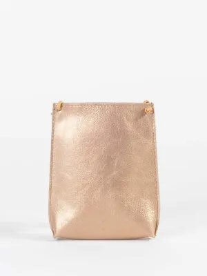 cell pouch - rose gold