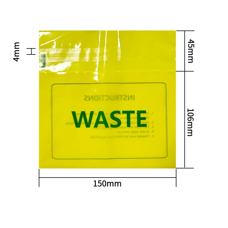 Chairside Waste Bag, 150mm(L) x 150mm(W), 500pcs/bag, $19.95/box, 993845