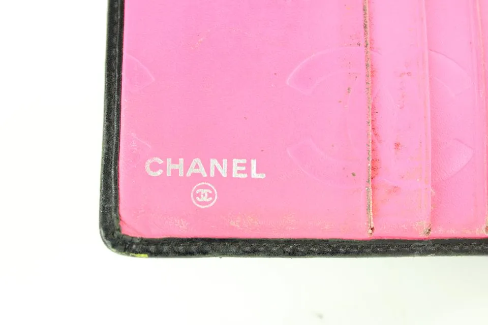 Chanel Black Quilted Cambon Ligne Compact Wallet 3C11117
