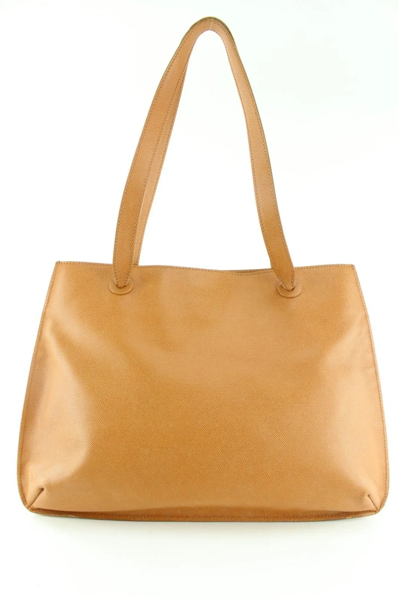 Chanel Sesame Brown Tan Caviar Leather Shoulder Bag Tote 1C0502