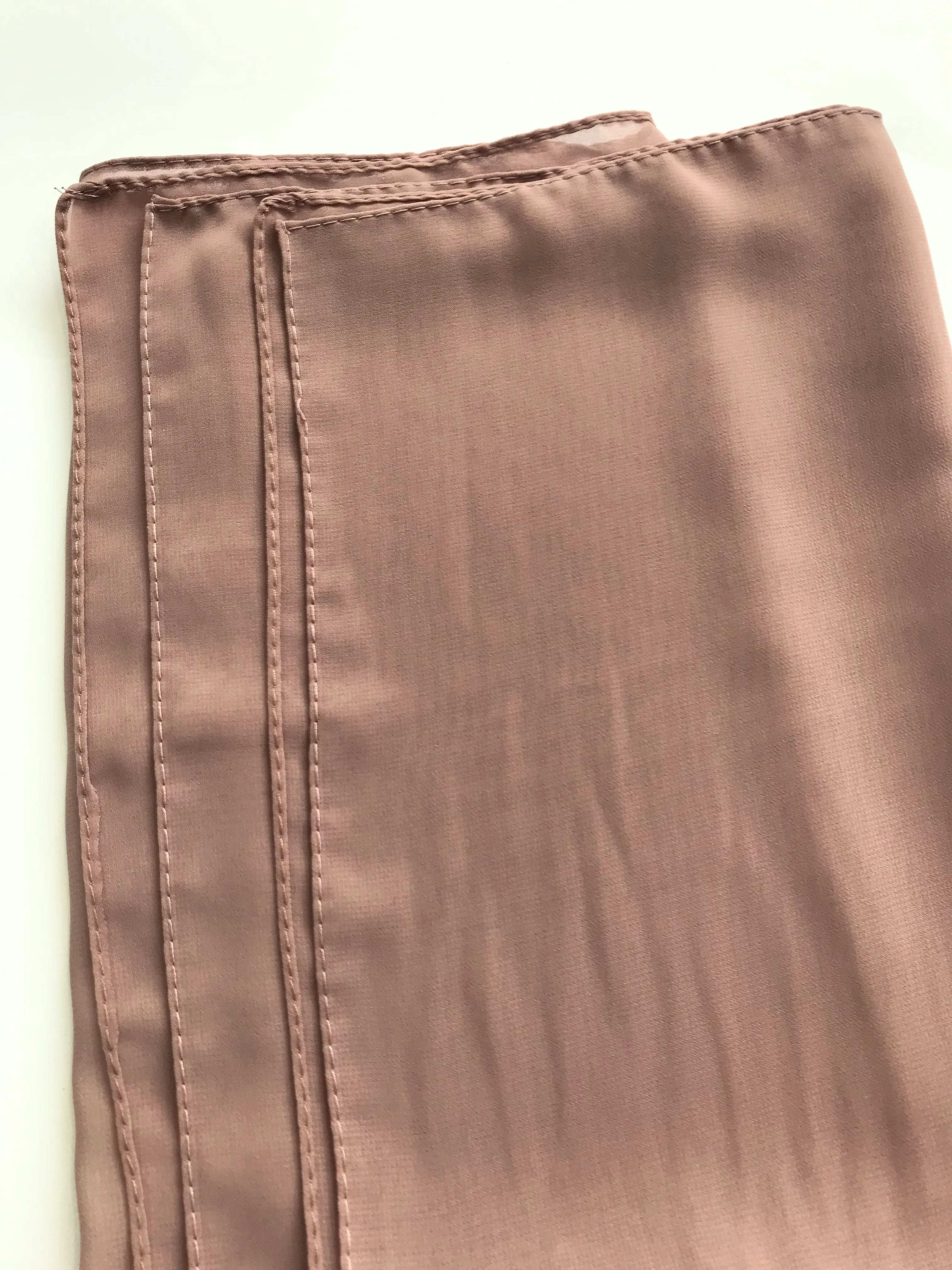 Chiffon Scarf - Rectangle (Nudes)