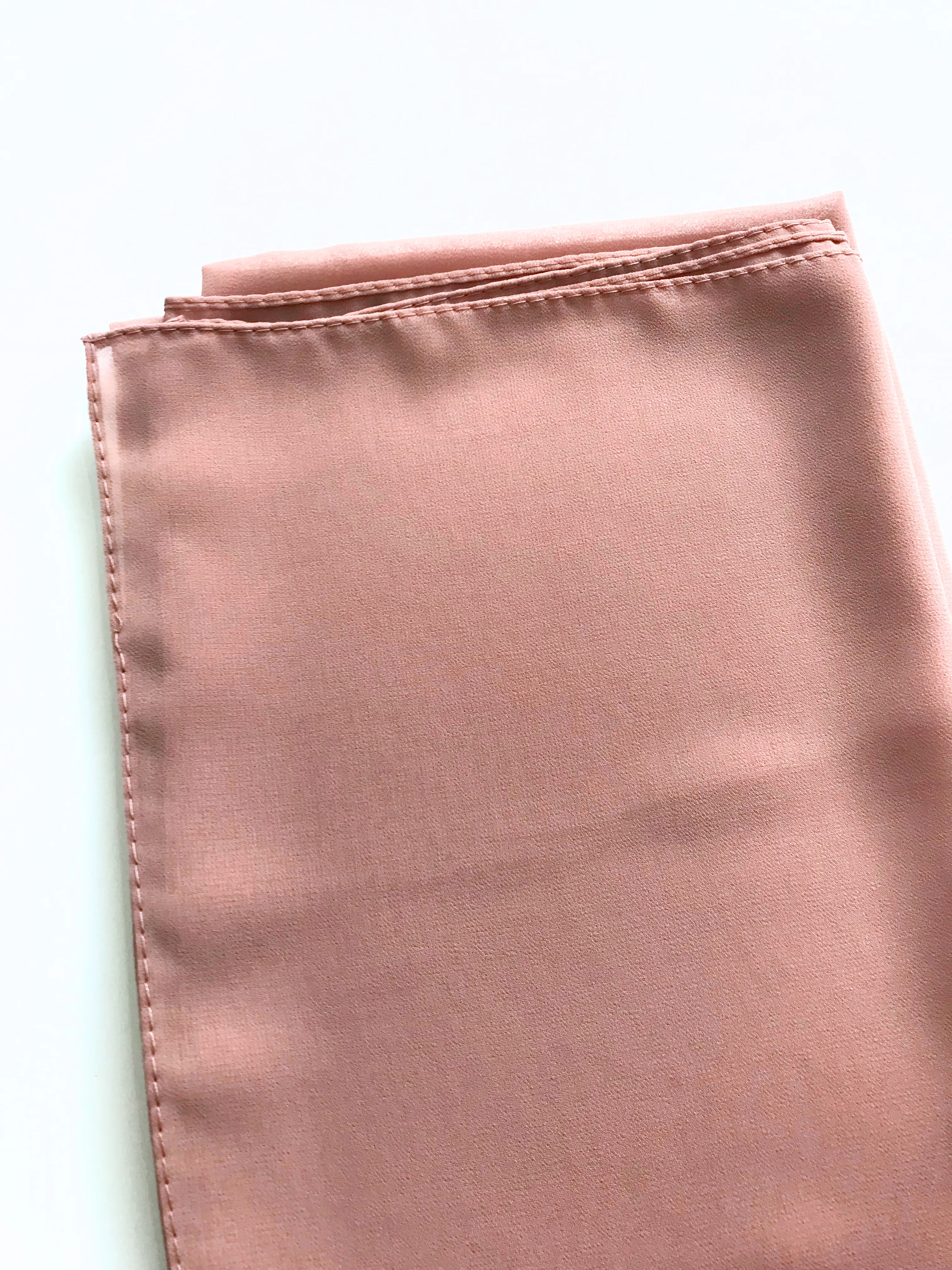 Chiffon Scarf - Rectangle (Nudes)