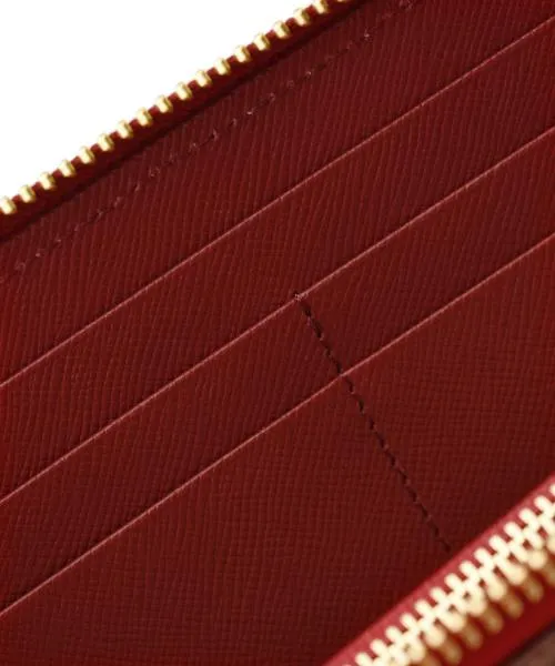 Chocolate × Strawberry Zip Around Long Wallet【Japan Jewelry】
