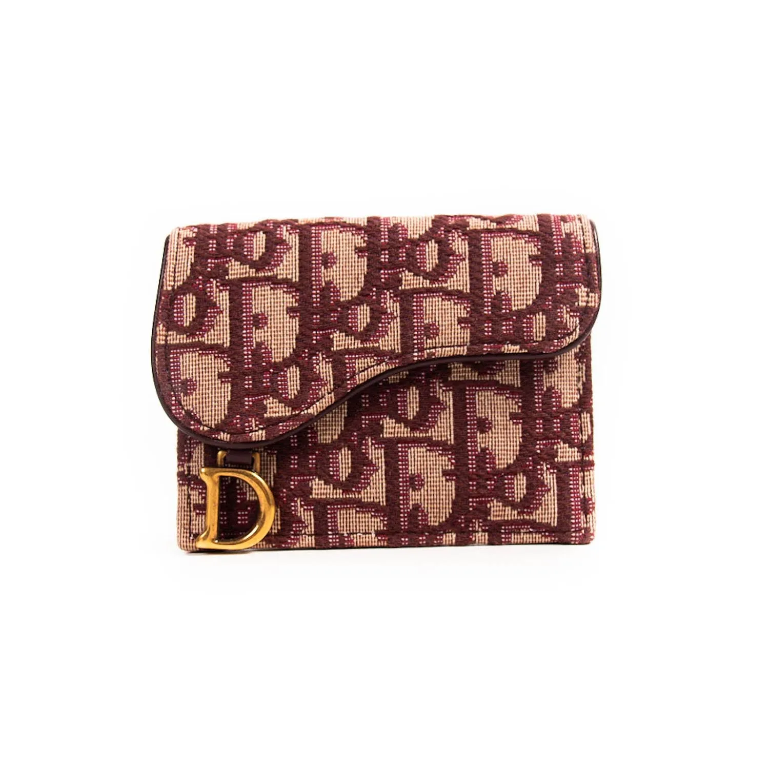 Christian Dior Saddle Compact Card Case