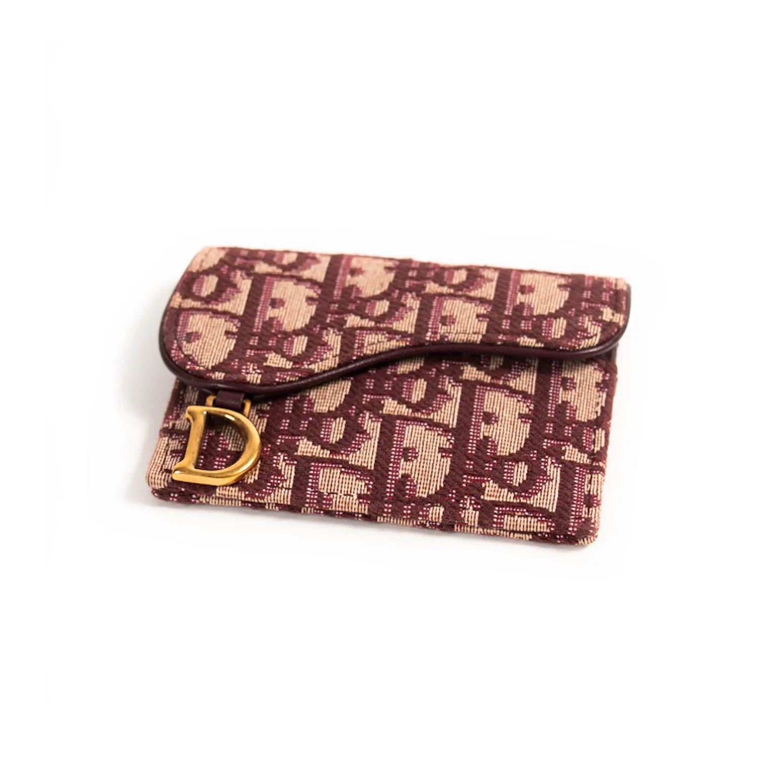 Christian Dior Saddle Compact Card Case