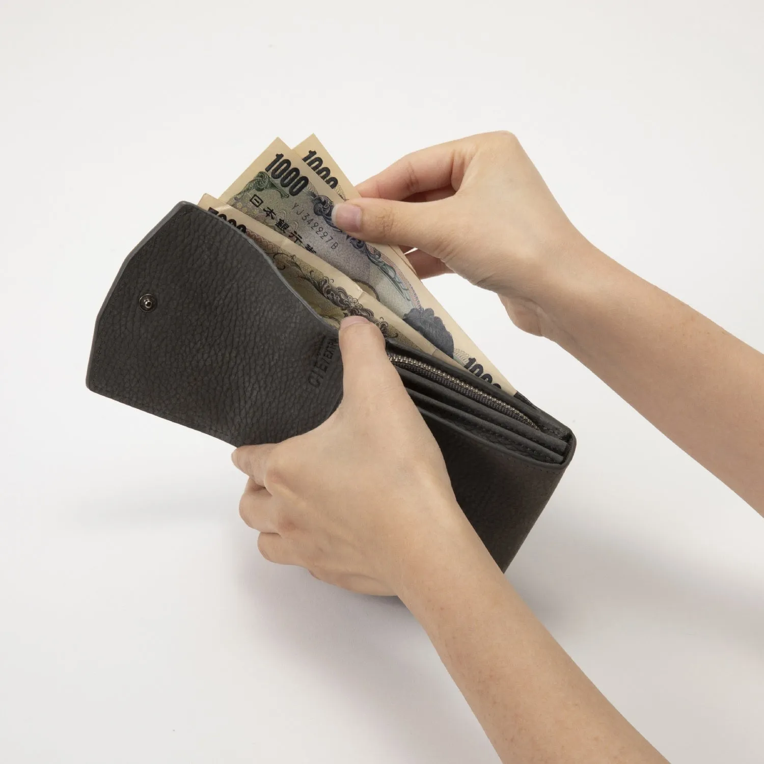 CIE | シー　FOLK CONPACT WALLET