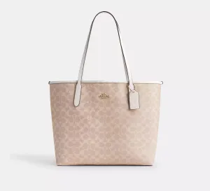 City Tote Bag In Signature Canvas