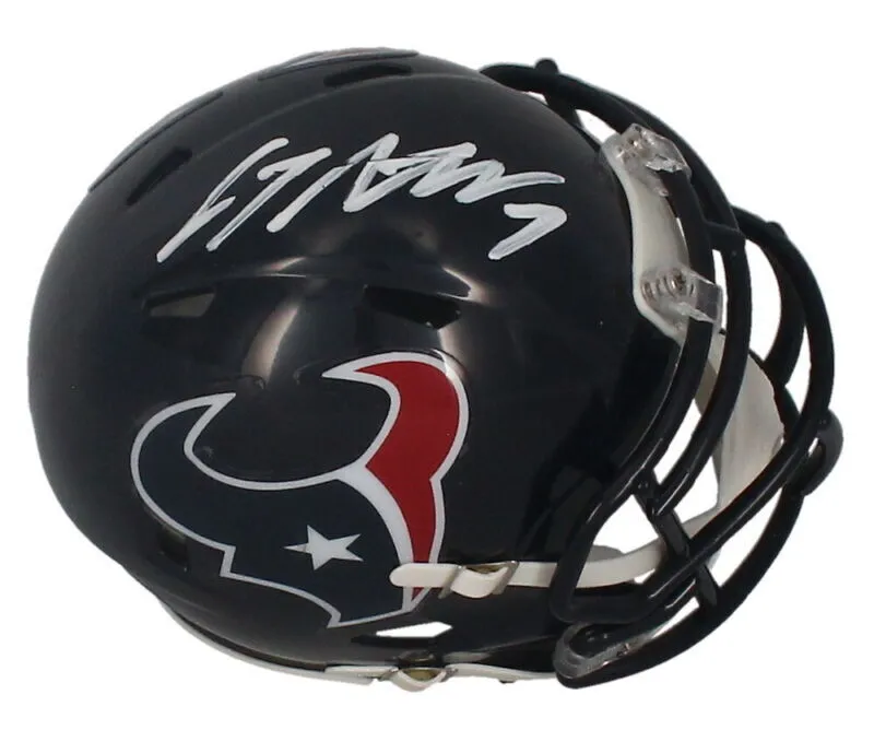 C.J. Stroud Autographed Houston Texans Mini Speed Helmet Fanatics