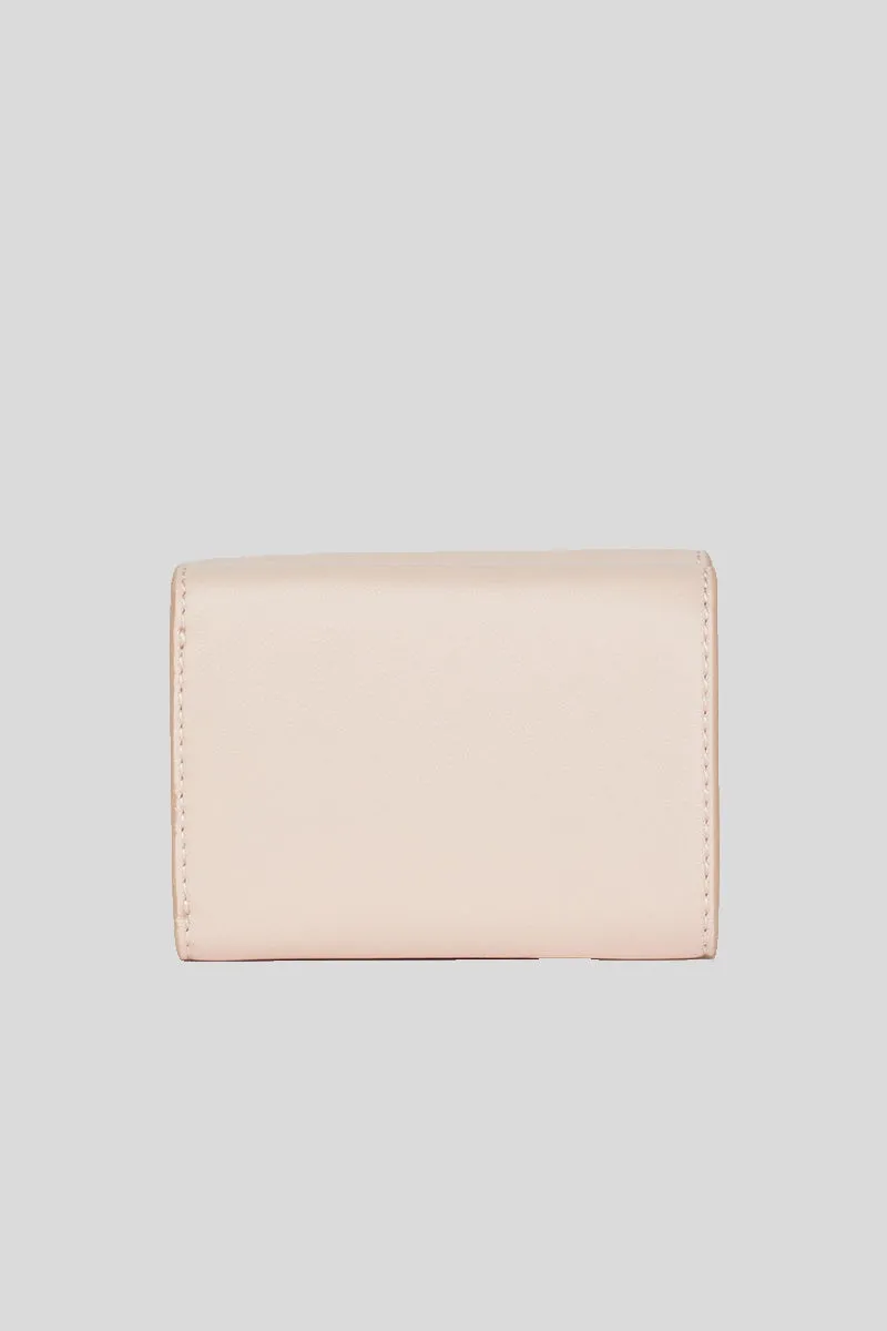 Claire Continental Wallet Coin - Nude