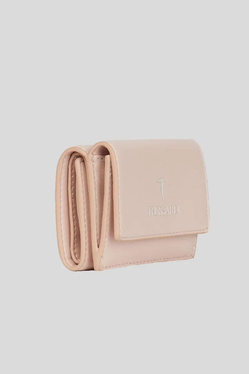 Claire Continental Wallet Coin - Nude