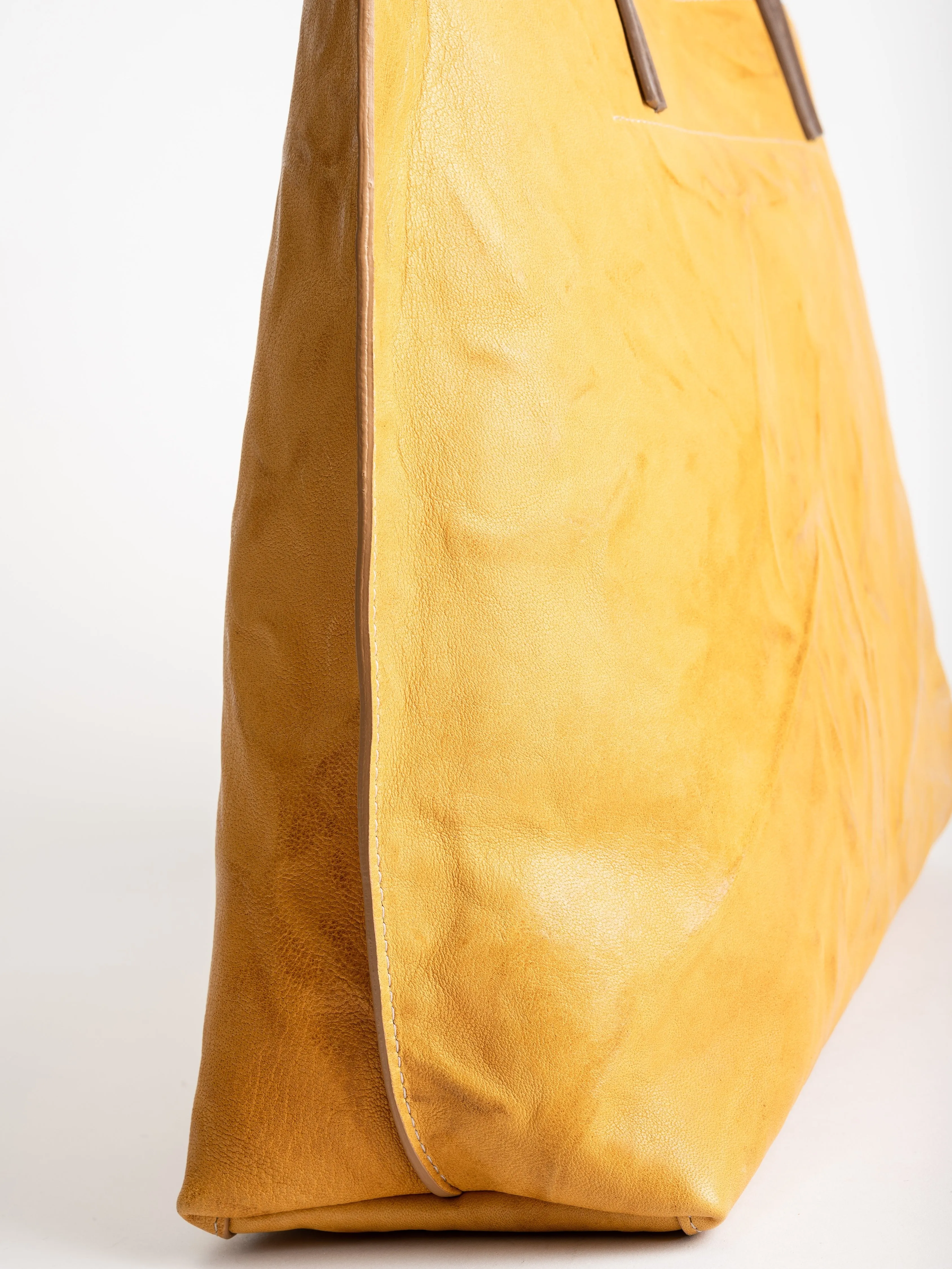 classic shopper - saffron