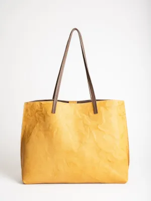 classic shopper - saffron