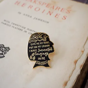 Cleopatra Enamel Pin