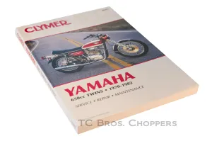 Clymer Manual Yamaha 650cc Twins 1970-1982 XS650, TX650, XS1, XS2