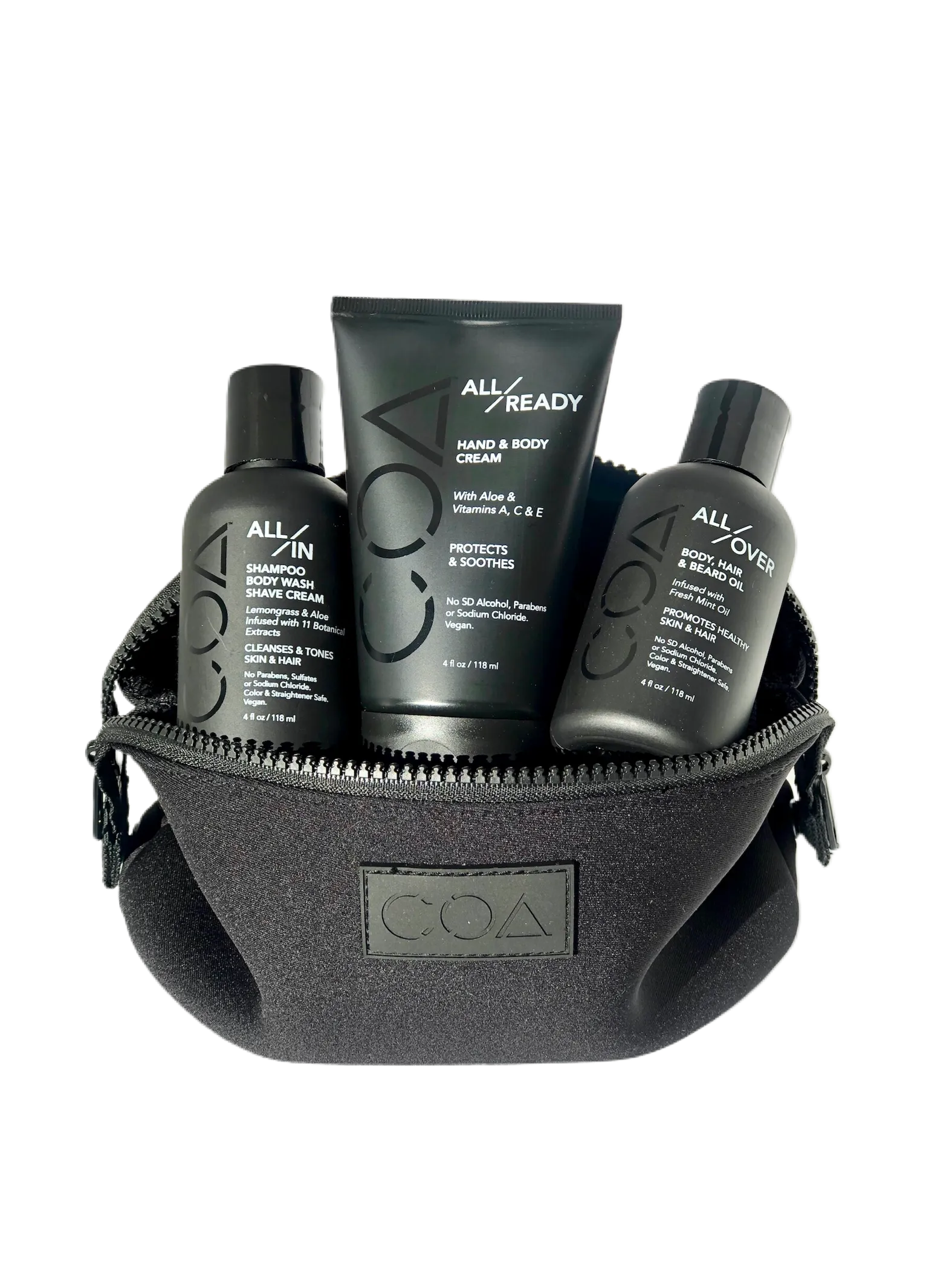 COA Travel Set with Face Mask