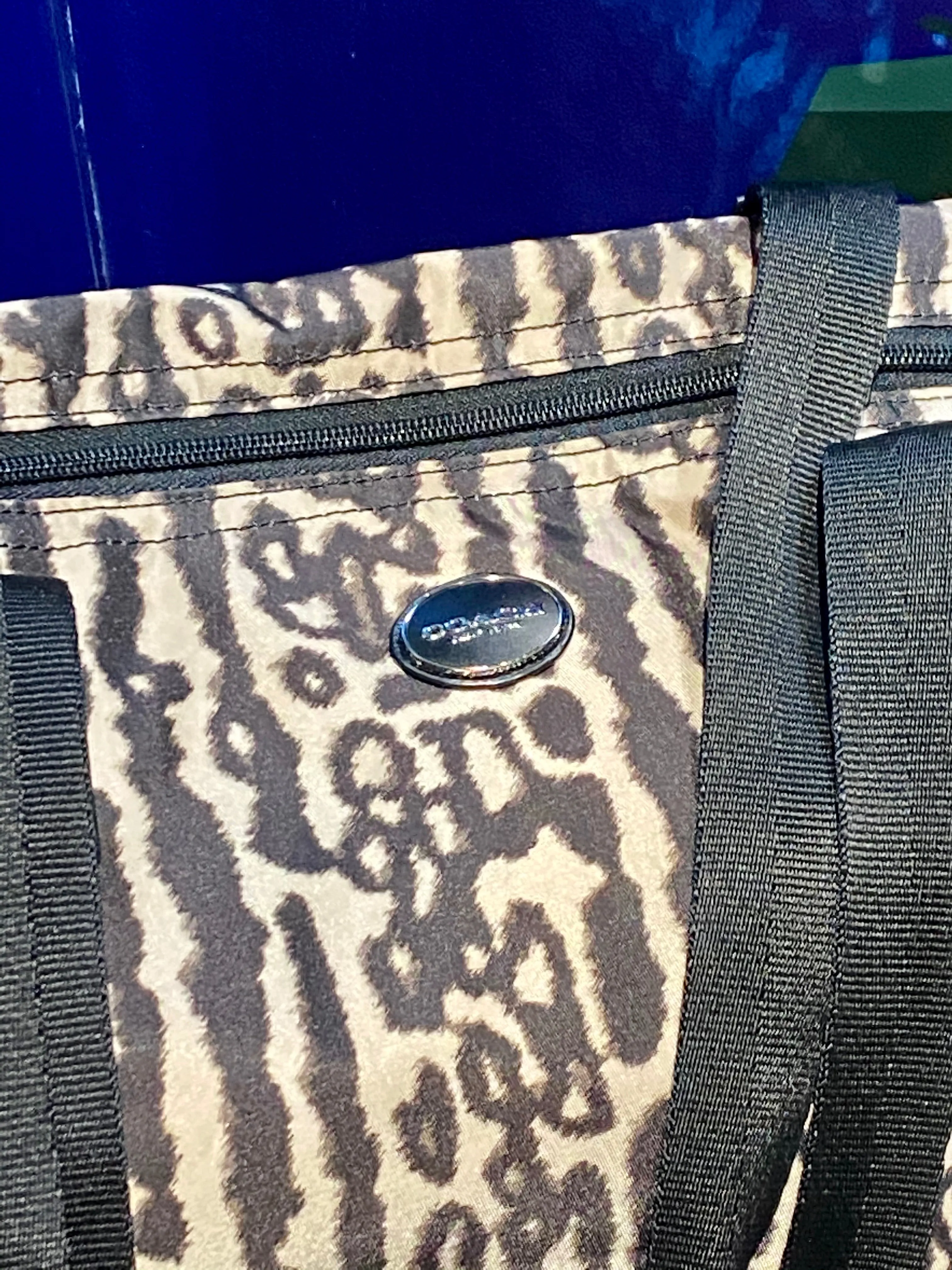 COACH Nylon Top Zip Shoulder Bag