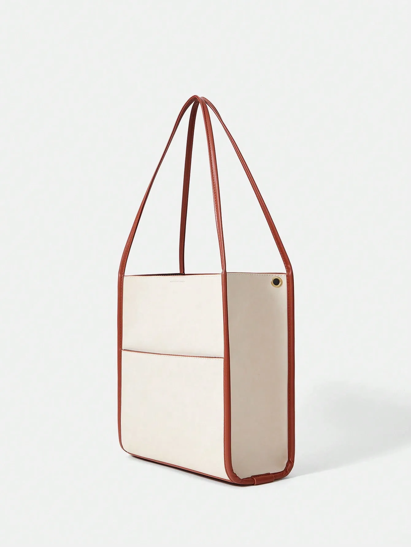 Color-Block Shoulder Bag