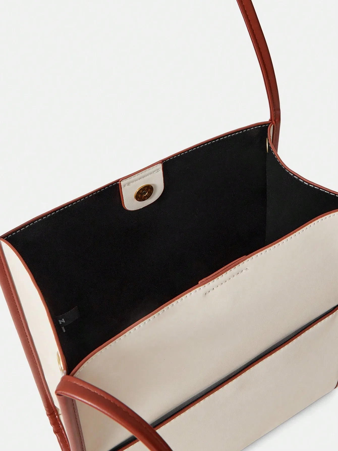 Color-Block Shoulder Bag
