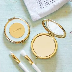 Compact Mirror - Flawless Gold