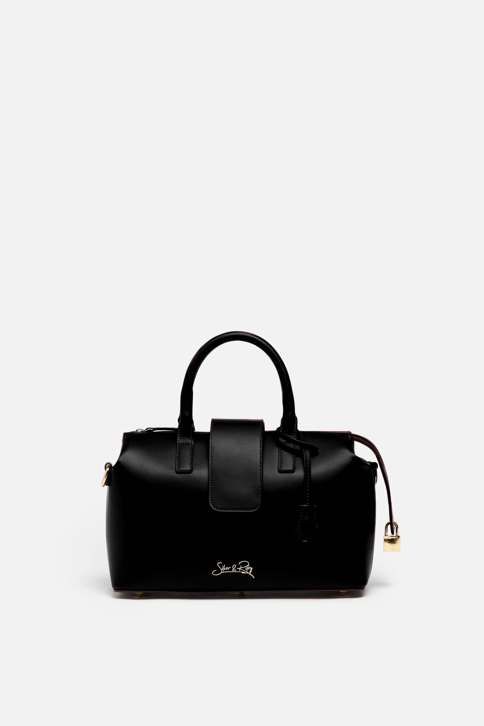 Convertible Executive Leather Bag MIDI in Black - WAITLIST