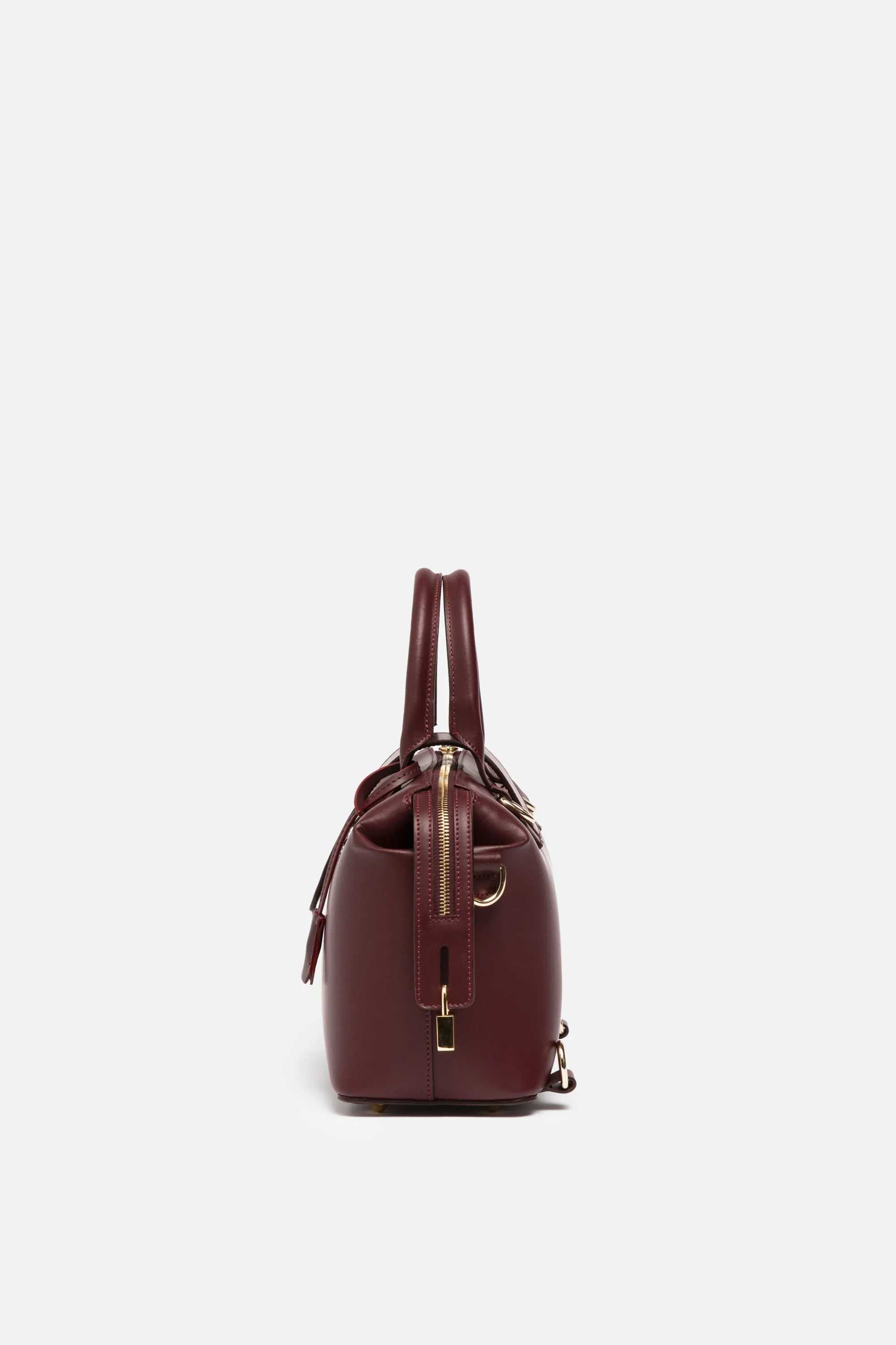 Convertible Executive Leather Bag MIDI in Black - WAITLIST