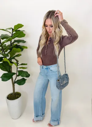 Copper Mineral Wash Bodysuit