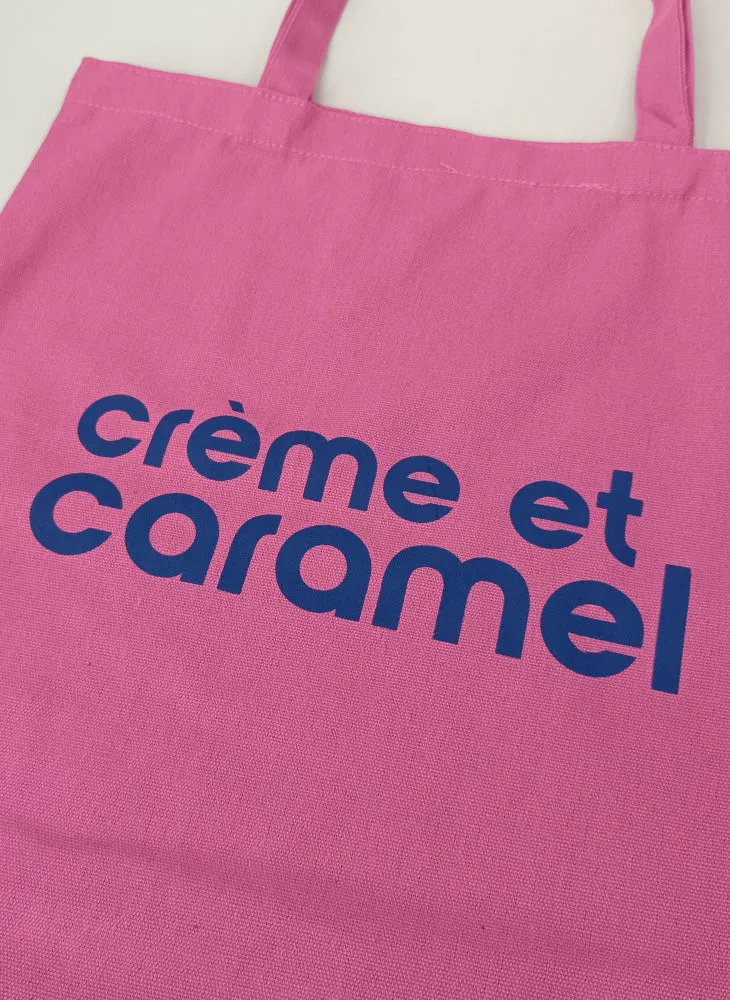 Creme et Caramel Canvas Tote Bag CC9-1305