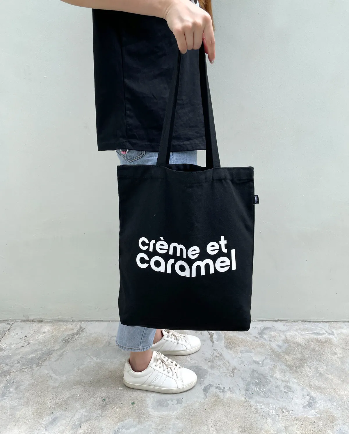 Creme et Caramel Canvas Tote Bag CC9-1305