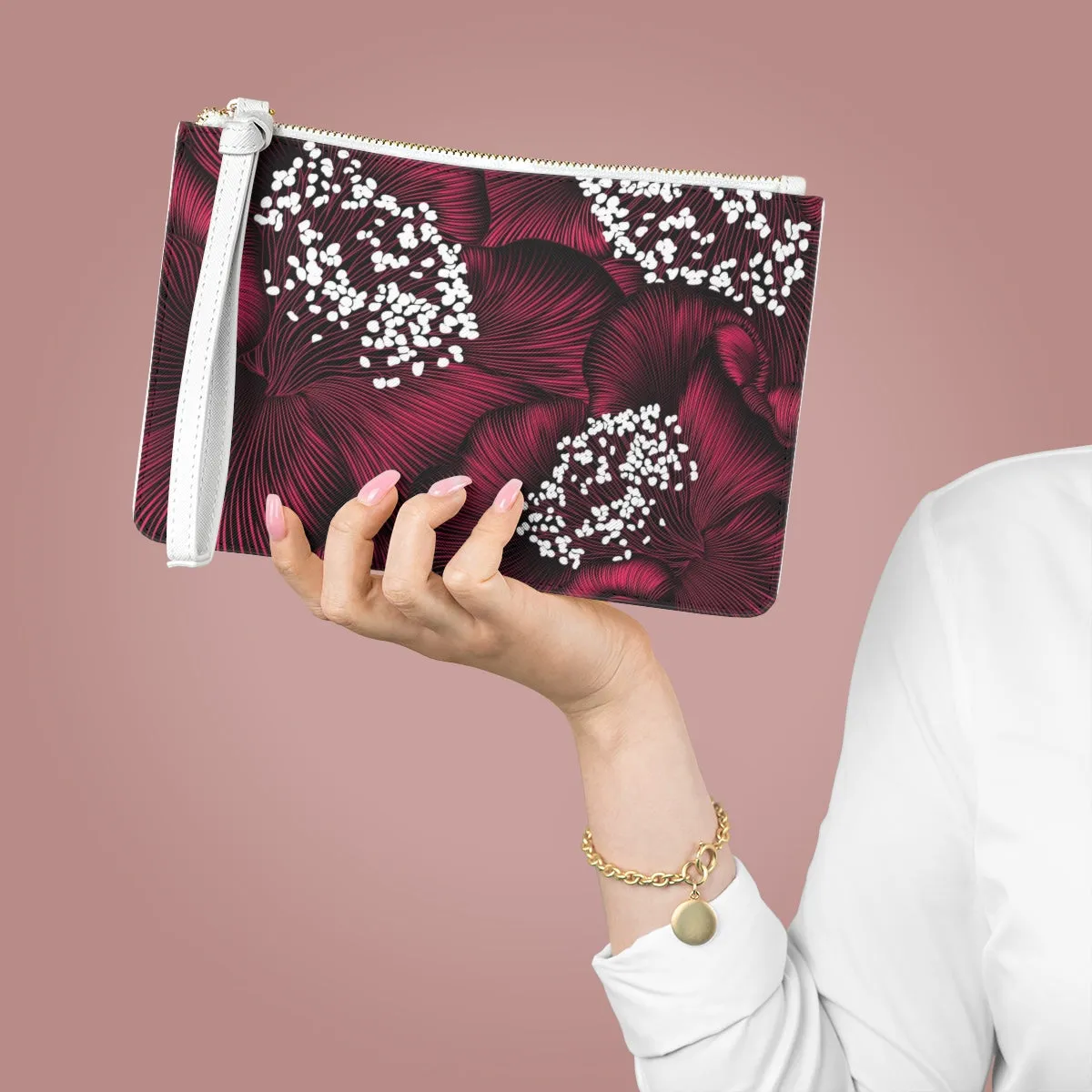 Crimson Clutch Bag