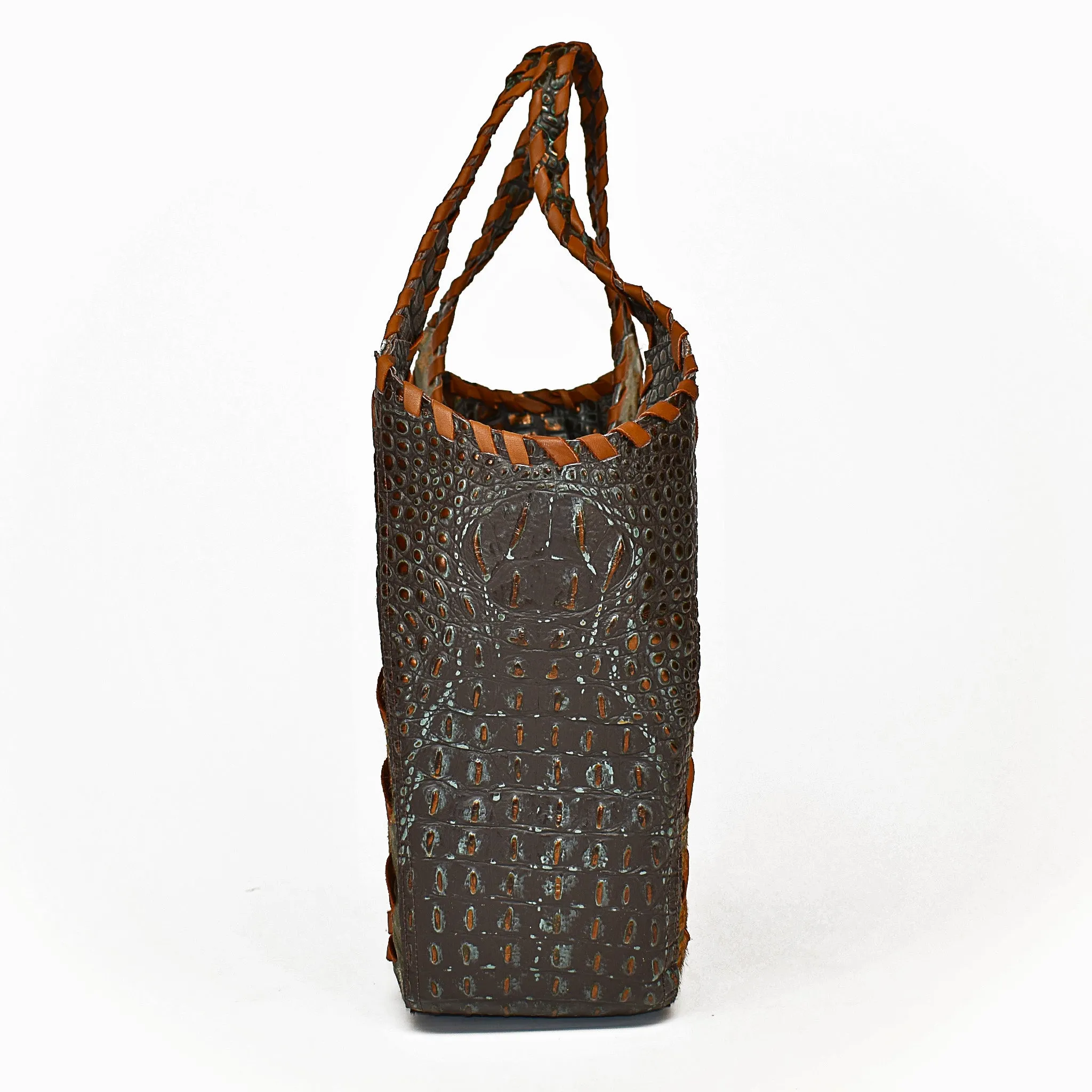 Croc & Cowhide - The Cowgirl Tote II